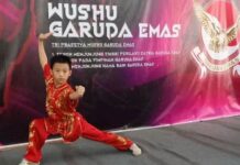 Kian Frederick dan Keiko Kenar Raih Emas Chang Quan Kian Frederick dan Keiko Kenar Raih Emas Chang Quan
