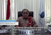 Lestarikan Warisan Budaya, UMB Gelar Kejuaraan World Festival Pencak Silat Seni Open Virtual