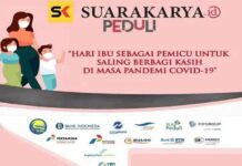 Peringati Hari Ibu, Suarakarya.id Peduli Gelar Baksos Terdampak Covid-19