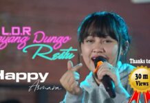 Lirik Lagu LDR Layang Donga Restu - Happy Asmara dan Artinya
