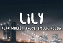 Lirik Lagu Lily Alan Walker, Emelie Hollow, K-391 dan Artinya