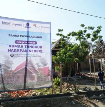 75 Rumah Tangguh Harapan Negeri di Mamuju Wujudkan Kolaborasi untuk Negeri