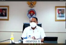 Menpora : Kegiatan Olahraga yang Berpotensi Timbulkan Kerumunan akan Dihentikan