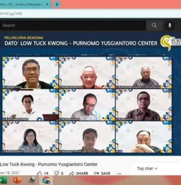 Peluncuran Beasiswa Dato’ Dr. Low Tuck Kwong-Purnomo Yusgiantoro Center Untuk Mahasiswa Universitas Gadjah Mada