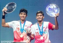 Bagas/Fikri Buat Kejutan, Juarai All England 2022