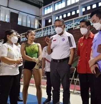 Menpora Inginkan Senam Mampu Ukir Prestasi di SEA Games Vietnam foto :Humas Kemenpora