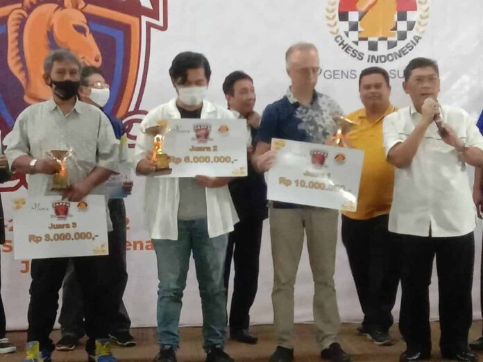 Pecatur Pelatnas SEA Games Kuasai Kejuaraan Catur Kilat  JAPFA - Percasi 2022