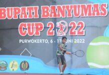 Petenis Junior Papan Atas Ramaikan Bupati Banyumas Cup 2022