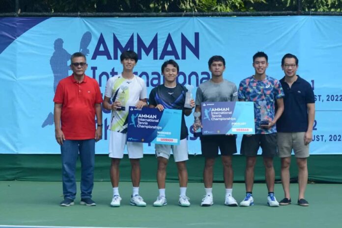 Nathan/Christo Gagal Raih Gelar Pertama Amman International Tennis Championships 2022