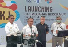 Menpora Hadiri Peluncuran  dan Pemecahan Rekor MURI  SKJ Pelajar