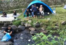 Touring PGTT Jilid IV, Besihkan Aliran Sungai Cibodas