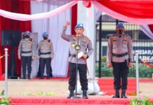 Lepas Pasukan Perdamaian PBB, Kapolri: Selalu Pedomani Tribrata dan Catur Prasetya