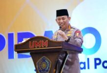 Kapolri Tekankan Pentingnya Jaga Persatuan-Kesatuan Bangsa Dihadapan Angkatan Muda Muhammadiyah