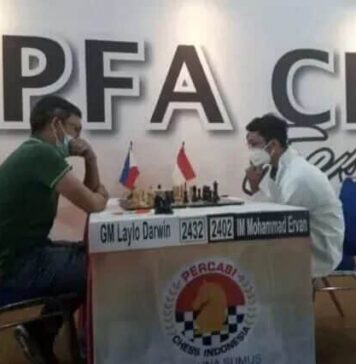 JAPFA Chess Festival 2022 : Laju Ervan dan Medina Tertahan