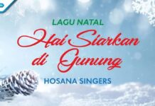 Lirik Lagu Hai Siarkan Di Gunung - Hosana Singers