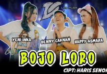 Lirik Lagu Bojo Loro dan Artinya - Denny Caknan, Happy Asmara, Yeni Inka