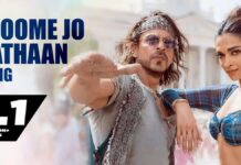 Lirik Lagu Jhoome Jo Pathaan - Arijit Singh, Sukriti Kakar, Vishal and Sheykhar