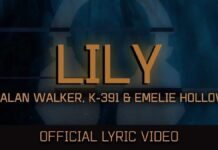 Lirik Lagu Lily dan Terjemahan - Alan Walker, K-391, Emelie Hollow