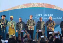 Hadiri HPN 2023 di Medan, Jokowi Nilai Pers Saat Sudah Cukup Bebas