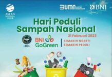 Peringati Hari Peduli Sampah Nasional, BNI Beri Bantuan Peralatan Pos Pandai