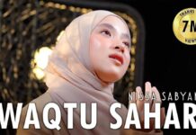 Lirik Lagu Waqtu Sahar Arab - Nissa Sabyan