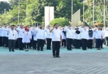 Kemenpora Gelar Apel Pagi, Tingkatkan Semangat dan Disiplin Kerja Pegawai Kemenpora Gelar Apel Pagi, Tingkatkan Semangat dan Disiplin Kerja Pegawai