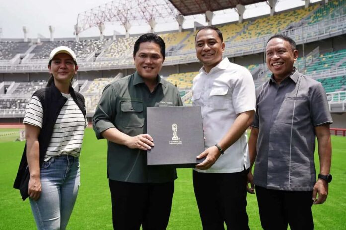 Erick Thohir Nilai Gelora Bung Tomo Salah Satu Stadion Terbaik di Indonesia Erick Thohir Nilai Gelora Bung Tomo Salah Satu Stadion Terbaik di Indonesia