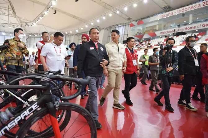 Menpora Harap Atlet Sepeda Indonesia Bisa Lolos Kualifikasi Olimpiade Paris 2024