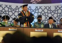 Menpora Dampingi Wapres Ma'ruf Amin Hadiri Pengukuhan Prof Dr HM Asrorun Niam Sholeh, M.A jadi Guru Besar Bidang Fikih UIN Syarif Hidayatullah
