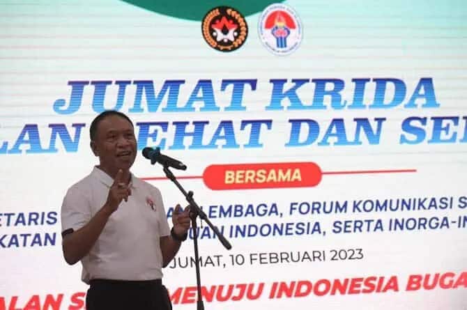 Menpora Imbau Kementerian/Lembaga Aktifkan Hari Krida untuk Wujudkan Indonesia Bugar 2045
