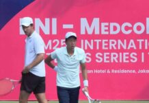 BNI-MedcoEnergi International Tennis M25K Seri II: David Agung Susanto Terhenti di Babak Kedua BNI-MedcoEnergi International Tennis M25K Seri II: David Agung Susanto Terhenti di Babak Kedua