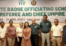 Tiga Wasit Indonesia Raih Sertifikat ITF Officiating School Tiga Wasit Indonesia Raih Sertifikat ITF Officiating School