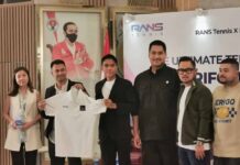 Gandeng Peraih Emas SEA Games, Raffi Ahmad Resmikan RANS Tennis Gandeng Peraih Emas SEA Games, Raffi Ahmad Resmikan RANS Tennis