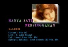 Lirik Lagu Hanya Satu Persinggahan - Saleem Iklim