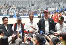 Presiden Jokowi Resmikan Indonesia Arena