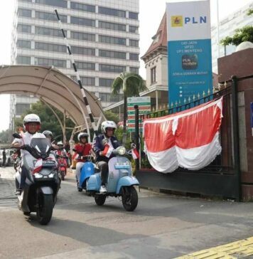 Kampanyekan Upaya Penurunan Polusi, PLN dan Aismoli Gelar Konvoi 200 Motor Listrik
