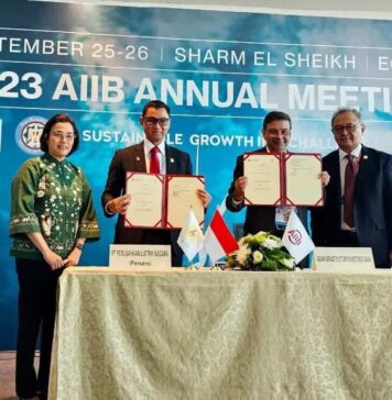 Di Sharm El-Sheikh, PLN Teken Kerja Sama Pendanaan Transisi Energi Bersama AIIB dan PT SMI