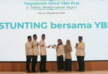 Aksi Milad Ke-17, YBM PLN Salurkan 17 Ribu Paket Gizi Untuk Cekal Stunting