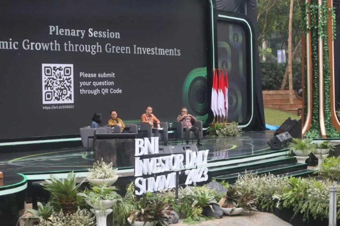 BNI Investor Daily Summit 2023, Total Reduksi Emisi Green Bond BNI Capai 230 Ribu Ton CO2 per Tahun BNI Investor Daily Summit 2023, Total Reduksi Emisi Green Bond BNI Capai 230 Ribu Ton CO2 per Tahun