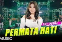 Lirik Lagu Permata Hati - Dike Sabrina