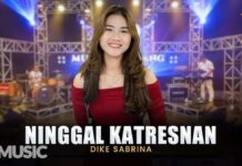 Lirik Lagu Ninggal Katresnan - Dike Sabrina