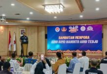 Menpora Buka Turnamen Badminkorpri 2023 Menpora Buka Turnamen Badminkorpri 2023