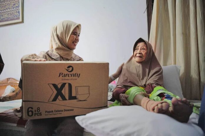 Parenty Donasikan Popok Lembut Berstruktur 3D Melalui Legiun Veteran Republik Indonesia dan Persatuan Istri Veteran Republik Indonesia