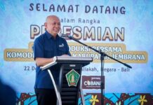Produk Unggulan Daerah, Kemenkop UKM Resmikan RPB Kakao di Jembrana