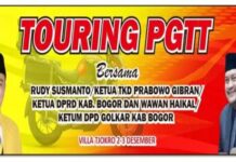 Pers Gas Tipis Tipis Berakhir Pekan di Vila Tjokro