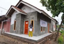 Bakrie Amanah Beri Bantuan Tiga Rumah Layak Huni