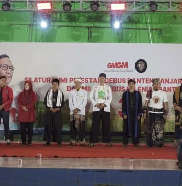 GMGM Banten Bersama Puluhan Padepokan Silat dan Debus Banten Deklarasikan Dukungan Kemenangan Ganjar-Mahfud