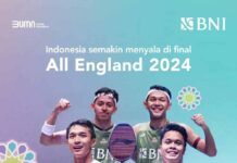 PBSI Antarkan Indonesia Juarai All England Open 2024, BNI Beri Apresiasi Tertinggi PBSI Antarkan Indonesia Juarai All England Open 2024, BNI Beri Apresiasi Tertinggi