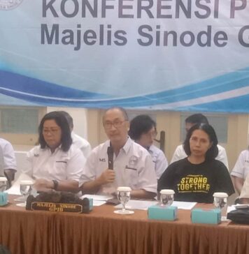 Majelis Sinode GPIB Desak Kepolisian Usut Tuntas Pelaku dan Provokator Penyerangan Gedung Gereja GPIB Taman Harapan Majelis Sinode GPIB Desak Kepolisian Usut Tuntas Pelaku dan Provokator Penyerangan Gedung Gereja GPIB Taman Harapan