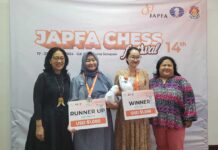 WGM Vo Thi Kim Phung Menangi Dwitarung Internasional JAPFA Chess Festival 2024 WGM Vo Thi Kim Phung Menangi Dwitarung Internasional JAPFA Chess Festival 2024